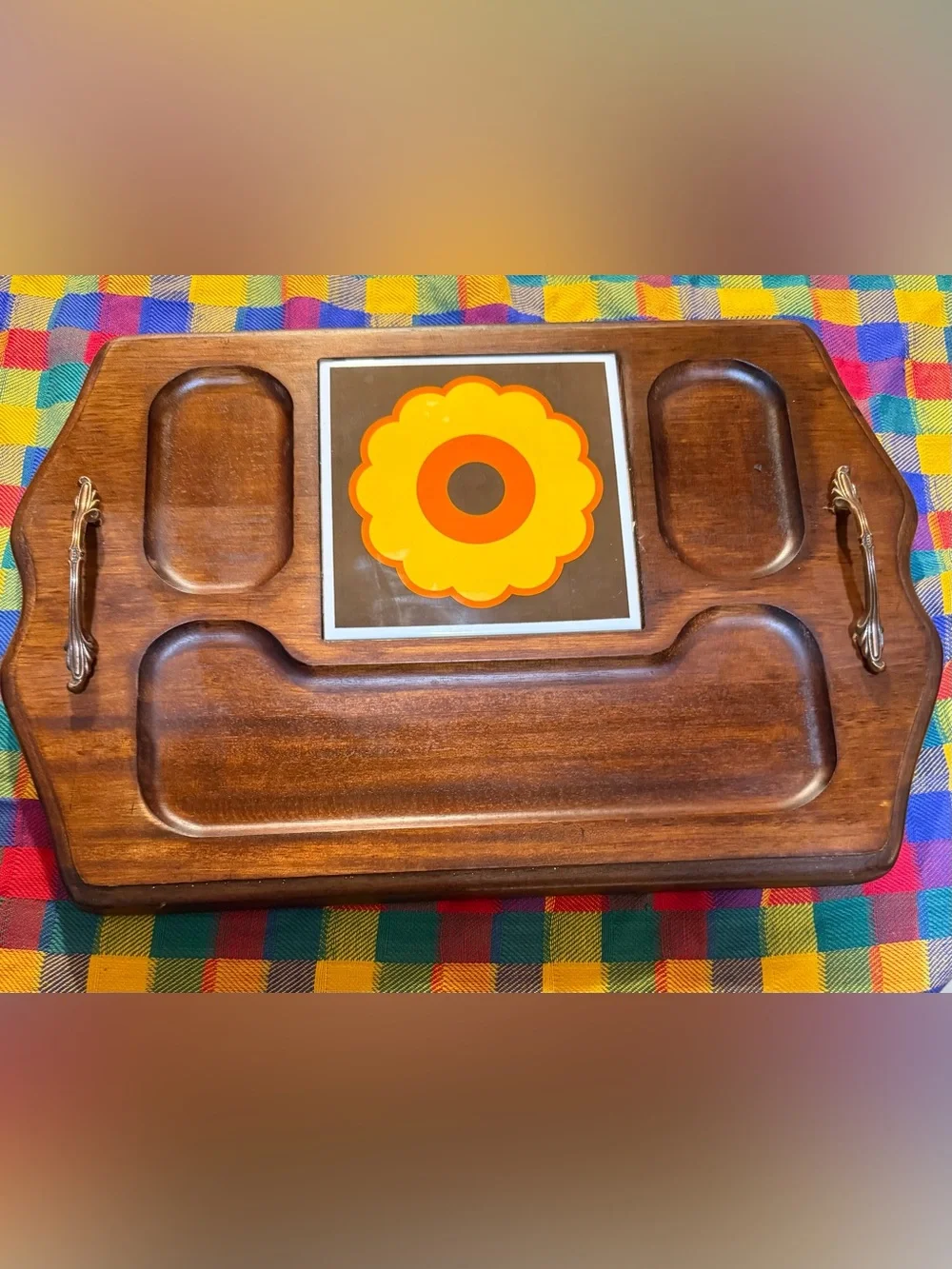 Vintage wooden cheese